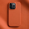melkco Litchi Texture Magnetic Half Coverage Genuine Leather Phone Case, For iPhone 14 Pro Max  