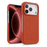 melkco Litchi Texture Magnetic Half Coverage Genuine Leather Phone Case, For iPhone 17e / 16e, For iPhone 17 Pro Max, For iPhone 17 Pro  
