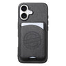 Twill Texture Vegan Leather Magnetic Phone Cover with Detachable Card Holder, For iPhone 17, For iPhone Air, For iPhone 16 Pro Max  