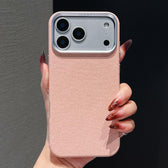 Wool Linen Fabric Full Coverage Magnetic Phone Case, For iPhone 17 Pro Max, For iPhone 17 Pro, For iPhone 17, For iPhone Air  