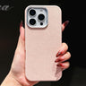 Wool Linen Fabric Full Coverage Magnetic Phone Case, For iPhone 15 Pro Max, For iPhone 15 Pro, For iPhone 15 Plus, For iPhone 15  