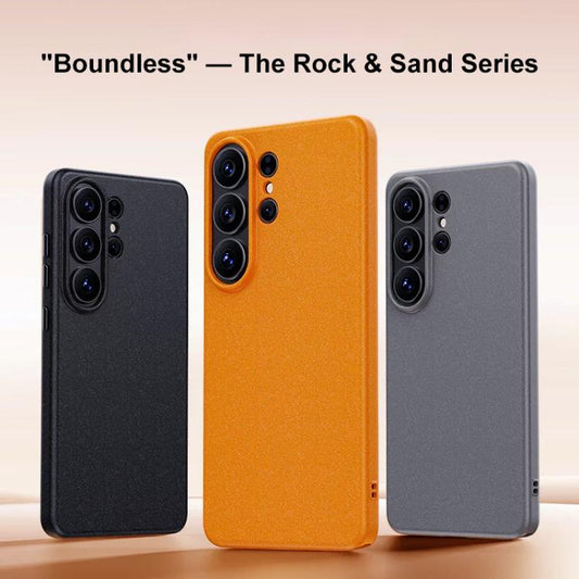 Boundless Series Rock Sand Magnetic Phone Case, For Samsung Galaxy S26 Ultra 5G, For Samsung Galaxy S25 Ultra 5G, For Samsung Galaxy S24 Ultra 5G  