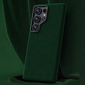 Ottilan Series Full Coverage Magnetic Microfiber Leather PC Phone Case, For Samsung Galaxy S24 Ultra 5G  