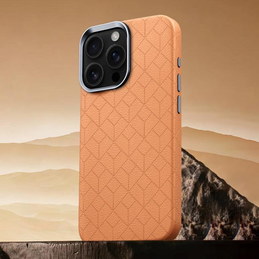 Rubik Cube Series Embossed Grid Pattern Magnetic Phone Case, For iPhone 14 Pro, For iPhone 14 Pro Max, For iPhone 13 Pro Max, For iPhone 13 Pro  