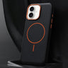 Elephant Leather Full Coverage Magnetic Microfiber Leather PC Phone Case, For iPhone 16, For iPhone 15 Pro Max, For iPhone 15 Pro  
