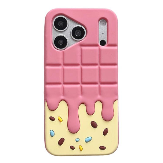 Candy Chocolate Silicone Phone Case, For iPhone 17 Pro Max, For iPhone 17 Pro, For iPhone 17, For iPhone 16 Pro Max, For iPhone 16 Pro, For iPhone 16 Plus, For iPhone 16, For iPhone 15 Pro Max, For iPhone 15 Pro, For iPhone 15 Plus, For iPhone 15      ...  