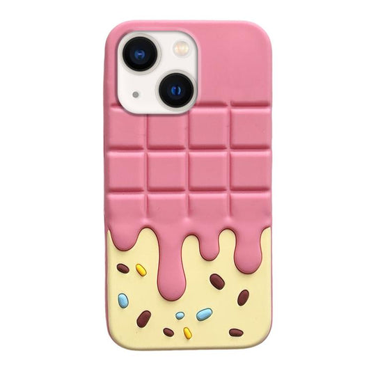 Candy Chocolate Silicone Phone Case, For iPhone 14, For iPhone 14 Pro, For iPhone 14 Pro Max, For iPhone 13 Pro Max, For iPhone 13 Pro, For iPhone 13, For iPhone 12 Pro Max  