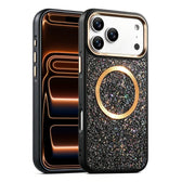 Glitter Airbag Shockproof Magnetic Phone Case, For iPhone 17 Pro Max, For iPhone 17 Pro, For iPhone 17, For iPhone Air, For iPhone 16 Pro Max, For iPhone 16 Pro  