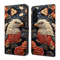  Eagle and Flowers