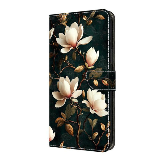 Crystal-Like Painted Vegan Leather Phone Case, For Xiaomi 17 Ultra  