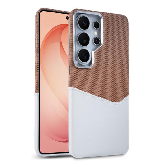 Cloth Textue Stitching Card Slot Magnetic Phone Case, For Galaxy S26 Ultra 5G, For Galaxy S25 Ultra 5G, For Galaxy S24 Ultra 5G  