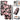 Painted Pattern Vegan Leather Phone Case with Strap, For Galaxy S24+ 5G / S25+ 5G, For Galaxy S25 Ultra 5G, For Galaxy S24 FE 5G  