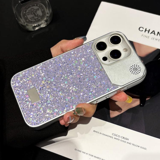 Starry Sequin Diamond PC Phone Case, For iPhone 16 Pro, For iPhone 16 Plus, For iPhone 16, For iPhone 15 Pro Max  