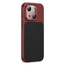 Litchi Textured TPU Phone Case with Lens Film, For iPhone 15, For iPhone 14 Plus  