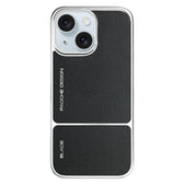 Electroplated Magnetic PC Hybrid PU Phone Case, For iPhone 15, For iPhone 14, For iPhone 14 Pro, For iPhone 14 Pro Max, For iPhone 13  