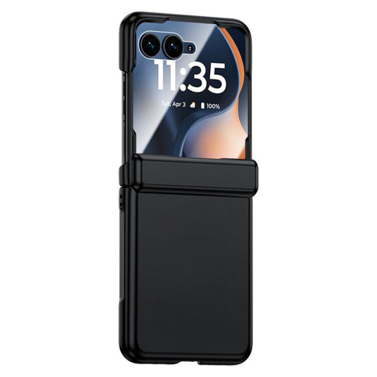 Spray-Coated PC Simple Spring Hinge Integrated Film Phone Case, For Motorola Razr 70+ / 60 Pro / 50 Ultra, For Motorola Razr 70 / 60 / 50, For Motorola Razr 70 Ultra / 60 Ultra