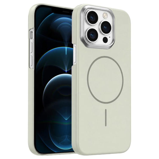 Gold Armor PC Thin Circle MagSafe Shockproof Phone Case, For iPhone 12 Pro Max, For iPhone 12 Pro  