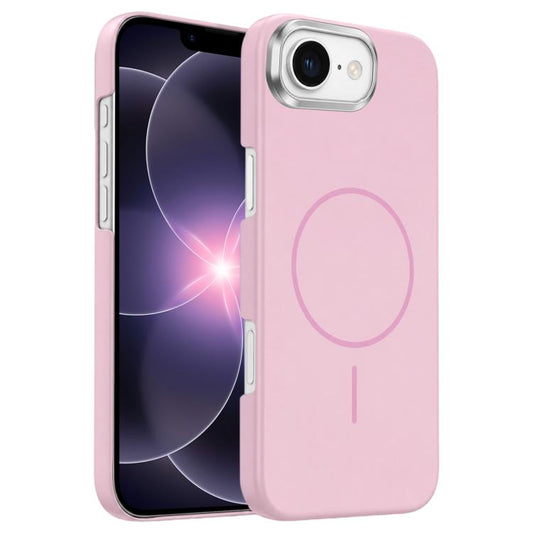 Gold Armor PC Thin Circle MagSafe Shockproof Phone Case, For iPhone 17e /16e, For iPhone 17 Pro  
