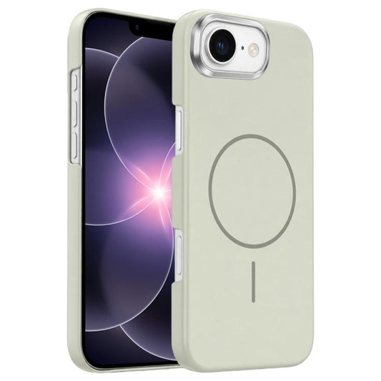 Gold Armor PC Thin Circle MagSafe Shockproof Phone Case, For iPhone 17e /16e, For iPhone 17 Pro  