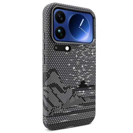 Kevlar Texture Water Sticker Magnetic Phone Case, For Xiaomi 17 Pro Max, For Xiaomi 17 Pro