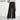 High-Waisted Wide-Leg Women Pants  M / Black