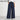 High-Waisted Wide-Leg Women Pants  2XL / Navy Blue