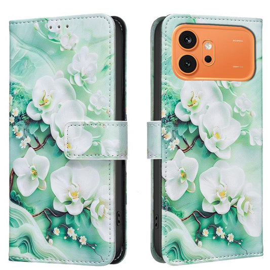 BF42 Color Painting Leather Phone Case, For Honor 600 Global