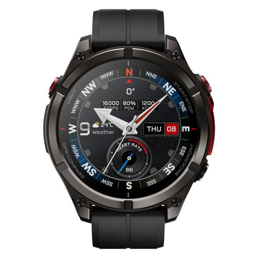Zeblaze Stratos 4 Pro Rugged Outdoor GPS Smart Watch 1.43 inch Screen 5 ATM & IP69K Built-in Flashlight  