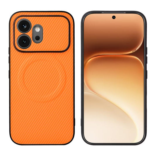 Precise Cutout Carbon Fiber Texture Vegan Leather Phone Case, For Honor 600 Global, For Honor 600 Lite Global, For Honor X6d / Play 60A, For Honor X8d 4G, For Honor X70i, For Honor X8c 4G  
