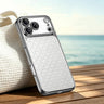 Rhombus Texture Magnetic Vegan Leather Phone Case, For iPhone 17 Pro Max, For iPhone 17 Pro, For iPhone 17, For iPhone 16 Pro Max, For iPhone 16 Pro, For iPhone 16  