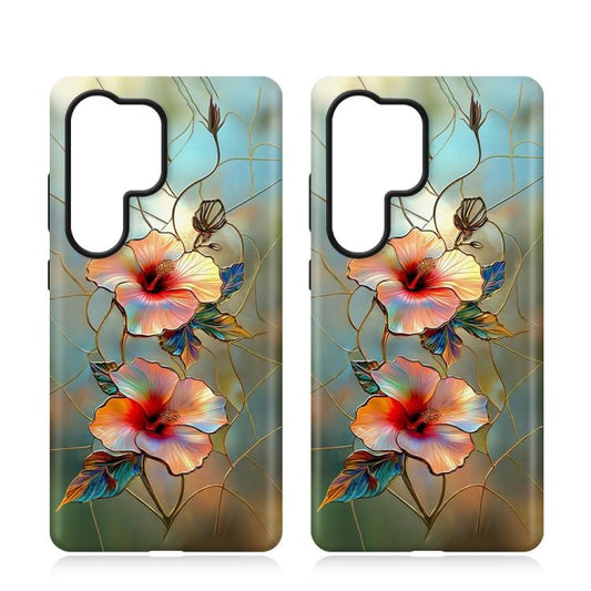 Colorful Romantic Art Floral Phone Case, For Galaxy S25 5G, For Galaxy S25+ 5G, For Galaxy S25 Ultra 5G  