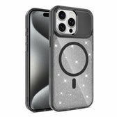 Luxury Glitter TPU + PC Magnetic Phone Case, For iPhone 15 Pro Max, For iPhone 15 Pro, For iPhone 15, For iPhone 14 / 13  