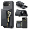 Fierre Shann Oil Wax Vegan Leather Magnetic Card Holder Back Phone Case, For Google Pixel 10a, For Google Pixel 10 Pro XL / 9 Pro XL, For Google Pixel 10 / 10 Pro / 9 / 9 Pro, For Google Pixel 9a  