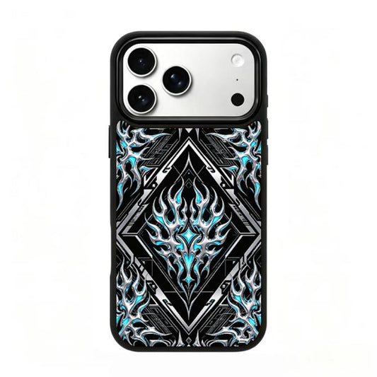 Colorful Painting PC Silicone Magnetic Phone Case, For iPhone 17 Pro Max, For iPhone 17 Pro  