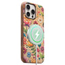 Denior Vintage Boho Embroidery Style Magnetic Protective Phone Case, For iPhone 16 Pro Max, For iPhone 16 Pro, For iPhone 15 Pro Max, For iPhone 15 Pro  