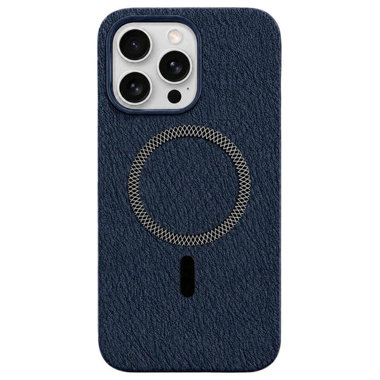 Acrylic Hybrid TPU Rhombus Texture Magnetic Phone Case, For iPhone 14 Pro Max  