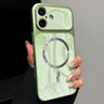Water Ripple PC Magnetic Vegan Leather Phone Case, For iPhone 18, For iPhone 18 Pro  