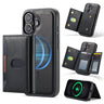 MAGKING K5 Series RFID Tri-fold Card Bag Detachable Magnetic Phone Case, For iPhone 18, For iPhone 18 Pro, For iPhone 18 Pro Max  