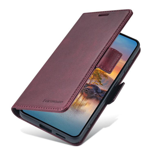 Forwenw F10 Dual-side Buckle Magnetic Vegan Leather Phone Case, For Galaxy S26+ 5G, For Galaxy S26 Ultra 5G, For Galaxy S26 5G, For Galaxy S25 5G, For Galaxy S25+ 5G, For Galaxy S25 Ultra 5G  