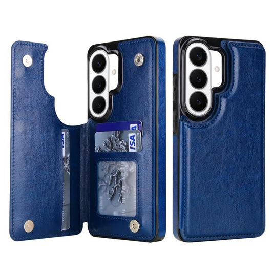 Magnetic Snap Multifunctional Card Wallet Holder Phone Case, For Galaxy S26+ 5G, For Galaxy S26 Ultra 5G, For Galaxy S26 5G  