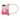 Gradient Skin Feel Anti-fingerprint Phone Case with Heart Charm / Wrist Strap, For iPhone Duo  