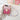 Gradient Skin Feel Anti-fingerprint Phone Case with Heart Charm / Wrist Strap, For iPhone Duo  