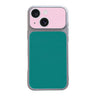 Corning Leather Textured Large Window Phone Case, For iPhone 15  