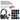 AKZ620BT Long Battery Life Wireless Bluetooth Over-Ear Headphones with Detachable Touch LCD  