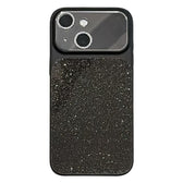 Electroplated Glitter Mirror Large Windows Phone Case, For iPhone 15  