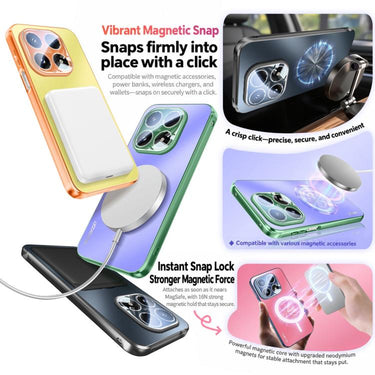 Piano Gloss Colorful Starlight Magnetic Phone Case, For Xiaomi 17  