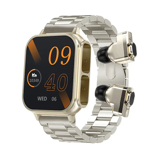 Earphone Watch Two-in-one Sitting Heart Rate Health Monitoring Multi-sport Mode Smart Watch  