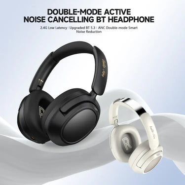 Eking ANC Noise Canceling Wireless Gaming Low Latency Headband Wireless Bluetooth Headphones, With 2.4G, Without 2.4G - UTrano