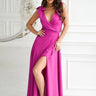  Evening dress model 195178 Bicotone 