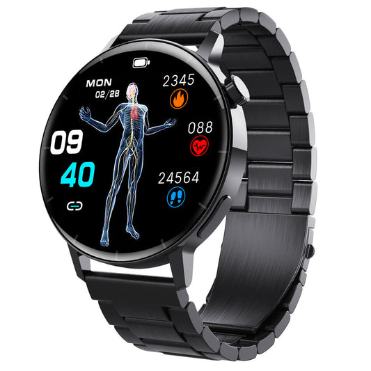 F67S Third Generation Blood Glucose Smart Watch Red Light True Blood Oxygen Pressure  